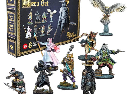 Gamers Guild AZ Raybox Games The Cats of Mont Saint-Michel: Miniatures - Hero Set (Pre-Order) ACD Distribution