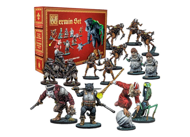 Gamers Guild AZ Raybox Games The Cats of Mont Saint-Michel: Miniatures - Vermin Set (Pre-Order) ACD Distribution