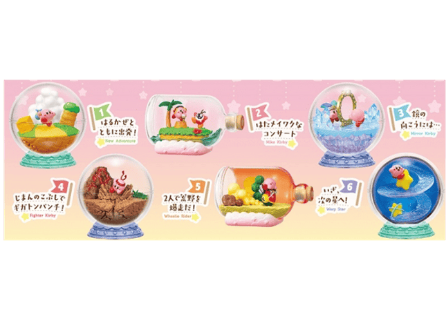 Gamers Guild AZ Re-Ment Kirby's Adventure: Terrarium Collection - A New Wind for Tomorrow Blind Box JBK International