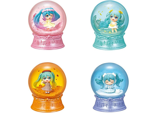 Gamers Guild AZ Re-Ment Re-Ment: Hatsune Miku Scenery Dome - Four Seasons Crystal Ball Blind Box Figure JBK International