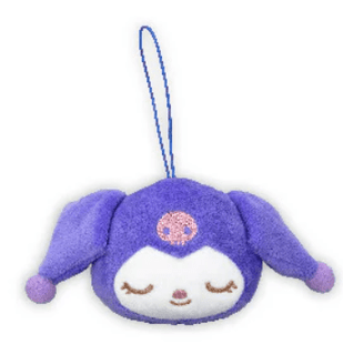 Gamers Guild AZ Re-Ment Sanrio Characters Dararin Life Mascot 2 Plush Keychain - Kuromi JBK International