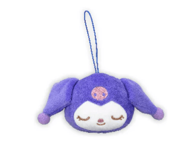Gamers Guild AZ Re-Ment Sanrio Characters Dararin Life Mascot 2 Plush Keychain - Kuromi JBK International