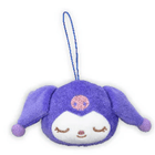 Gamers Guild AZ Re-Ment Sanrio Characters Dararin Life Mascot 2 Plush Keychain - Kuromi JBK International