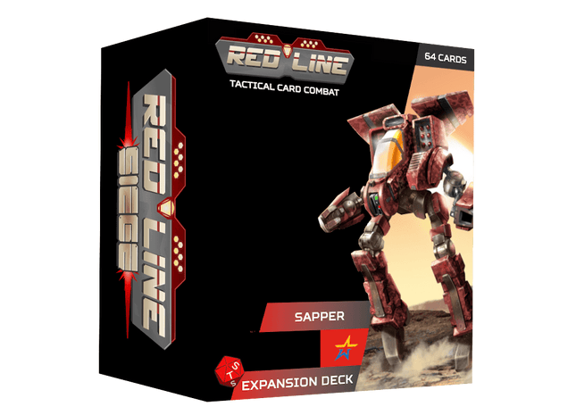 Gamers Guild AZ REDLINE REDLINE:  Siege: Sapper deck (Pre-Order) Saving Throw Studios