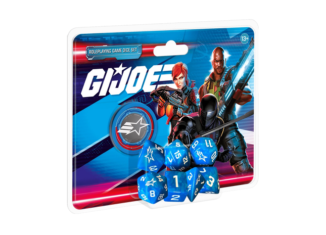 Gamers Guild AZ Renegade Game Studios G.I. JOE Roleplaying Game Dice Set Renegade Game Studios