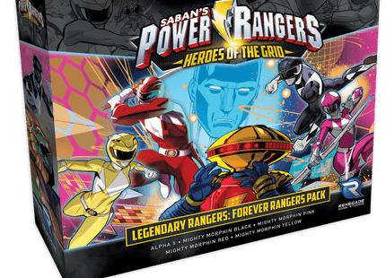 Gamers Guild AZ Renegade Game Studios Power Rangers: Heroes of the Grid Legendary Rangers: Forever Rangers Pack Renegade Game Studios