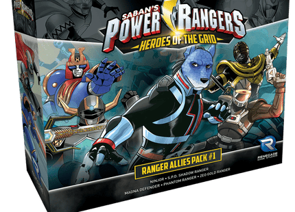 Gamers Guild AZ Renegade Game Studios Power Rangers: Heroes of the Grid Ranger Allies Pack #1 Renegade Game Studios
