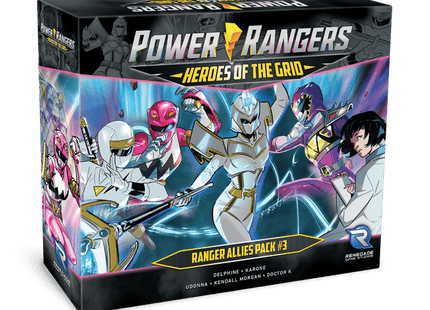 Gamers Guild AZ Renegade Game Studios Power Rangers: Heroes of the Grid Ranger Allies Pack #3 Renegade Game Studios