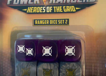 Gamers Guild AZ Renegade Game Studios Power Rangers: Heroes of the Grid Ranger Dice Set #2 Renegade Game Studios