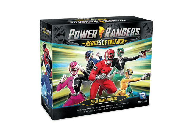 Gamers Guild AZ Renegade Game Studios Power Rangers: Heroes of the Grid S.P.D. Ranger Pack Renegade Game Studios