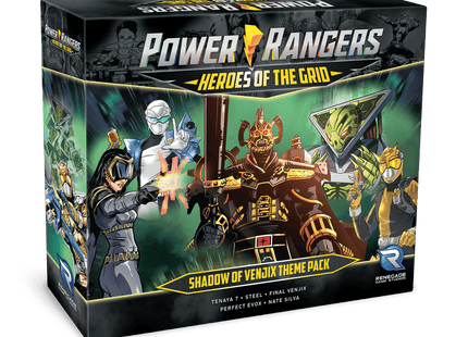 Gamers Guild AZ Renegade Game Studios Power Rangers: Heroes of the Grid Shadow of Venjix Theme Pack Renegade Game Studios