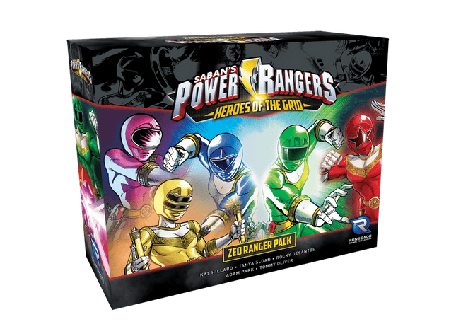 Gamers Guild AZ Renegade Game Studios Power Rangers: Heroes of the Grid Zeo Ranger Pack Renegade Game Studios