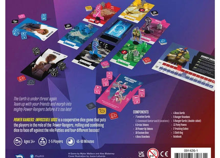 Gamers Guild AZ Renegade Game Studios Power Rangers: Impossible Odds (Pre-Order) ACD Distribution
