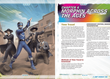 Gamers Guild AZ Renegade Game Studios Power Rangers Roleplaying Game - A Jump Through Time Sourcebook Renegade Game Studios