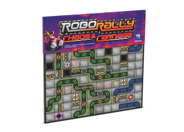 Gamers Guild AZ Renegade Game Studios Robo Rally Chaos & Carnage Expansion Renegade Game Studios