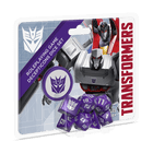 Gamers Guild AZ Renegade Game Studios Transformers Roleplaying Game Decepticon Dice Set - Purple Renegade Game Studios