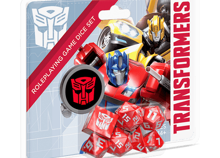 Gamers Guild AZ Renegade Games Studios Transformers Roleplaying Game Dice Set Renegade Games Studios