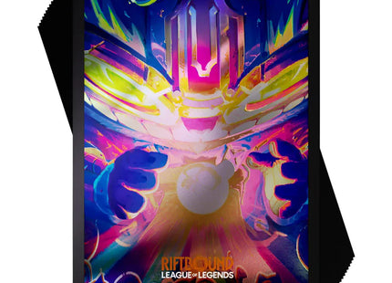 Gamers Guild AZ Riftbound Riftbound TCG: League of Legends: Radiance Art Sleeves - Ziggs, Hexplosives Expert (100) AGD