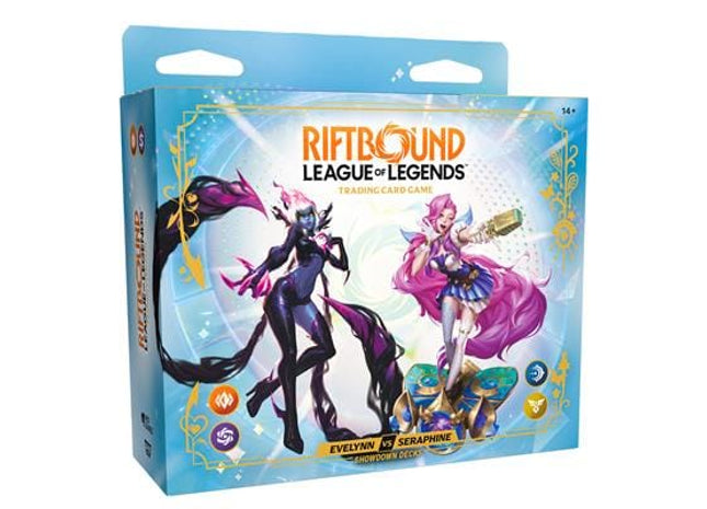 Gamers Guild AZ Riftbound Riftbound TCG: League of Legends - Radiance: Showdown Deck - Evelynn vs Seraphine (Pre-Order) AGD