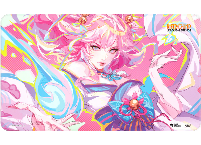 Gamers Guild AZ Riftbound Riftbound TCG: League of Legends - Spiritforged: Spirit Blossom Ahri Playmat (Pre-Order) Asmodee