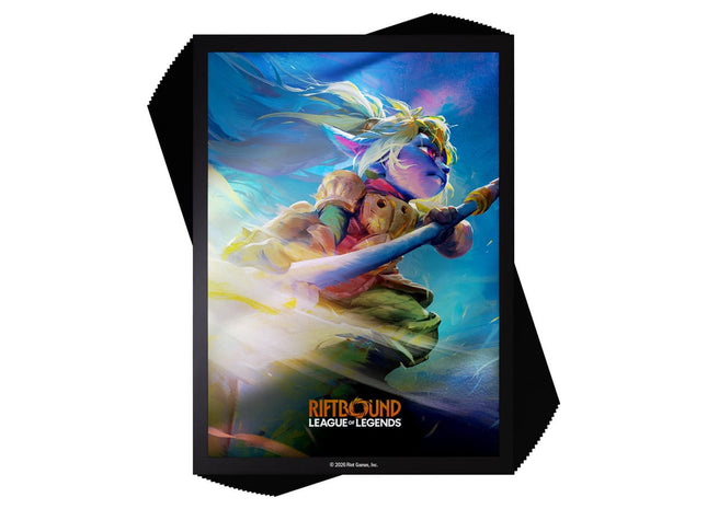 Gamers Guild AZ Riftbound Riftbound TCG: League of Legends: Unleashed Art Sleeves 100ct - Poppy, Keeper of the Hammer (Pre-Order) Southern Hobby
