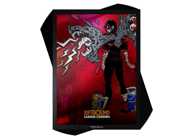 Gamers Guild AZ Riftbound Riftbound TCG: League of Legends: Unleashed Art Sleeves 100ct - Vi, Piltover Enforcer (Pre-Order) Southern Hobby
