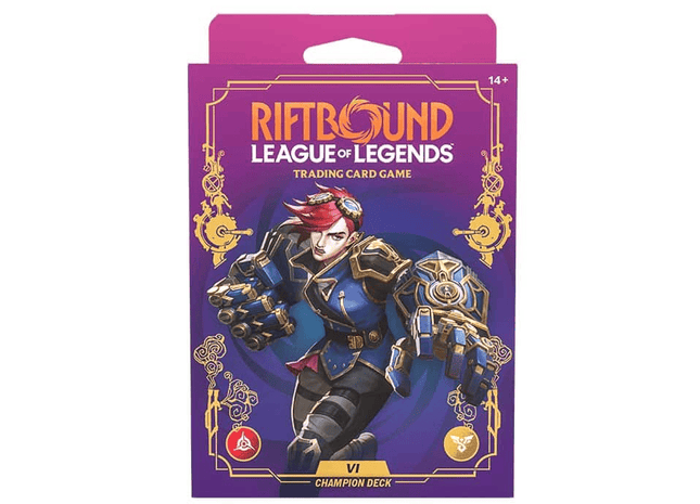 Gamers Guild AZ Riftbound Riftbound TCG: League of Legends: Unleashed - Champion Deck: Vi (Pre-Order) Asmodee