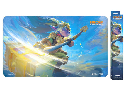 Gamers Guild AZ Riftbound Riftbound TCG: League of Legends: Unleashed Playmat - Poppy, Keeper of the Hammer (Pre-Order) Southern Hobby