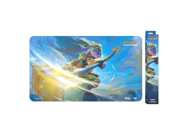 Gamers Guild AZ Riftbound Riftbound TCG: League of Legends: Unleashed Playmat - Poppy, Keeper of the Hammer (Pre-Order) Southern Hobby