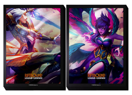 Gamers Guild AZ Riftbound Riftbound TCG: League of Legends: Vendetta Art Sleeves - Kayle vs Morgana (100) (Pre-Order) GTS