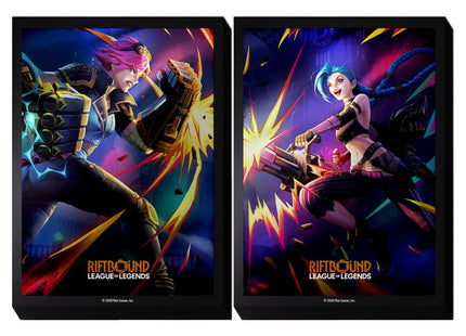 Gamers Guild AZ Riftbound Riftbound TCG: League of Legends: Vendetta Art Sleeves - Vi vs Jinx (100) (Pre-Order) GTS