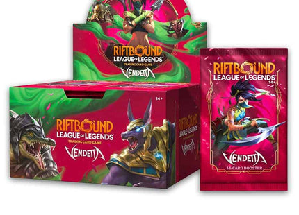 Gamers Guild AZ Riftbound Riftbound TCG: League of Legends: Vendetta - Display Box (Pre-Order) GTS