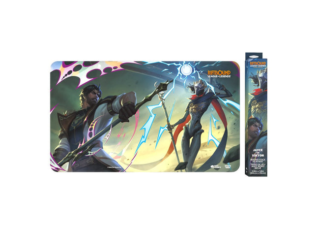 Gamers Guild AZ Riftbound Riftbound TCG: League of Legends: Vendetta Playmat - Jace vs Viktor (Pre-Order) GTS