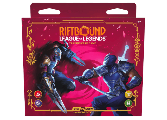 Gamers Guild AZ Riftbound Riftbound TCG: League of Legends: Vendetta - Showdown Decks: Zed Versus Shen (Pre-Order) GTS