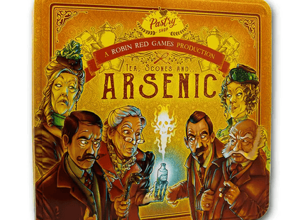Gamers Guild AZ Robin Red Games Tea, Scones, and Arsenic Bridge Distribution