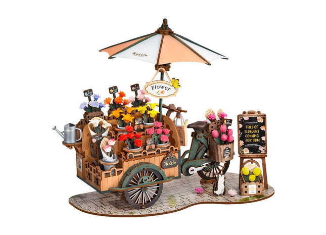 Gamers Guild AZ Robotime 3D Puzzle Creation Set: Blossom Cart ACD Distribution