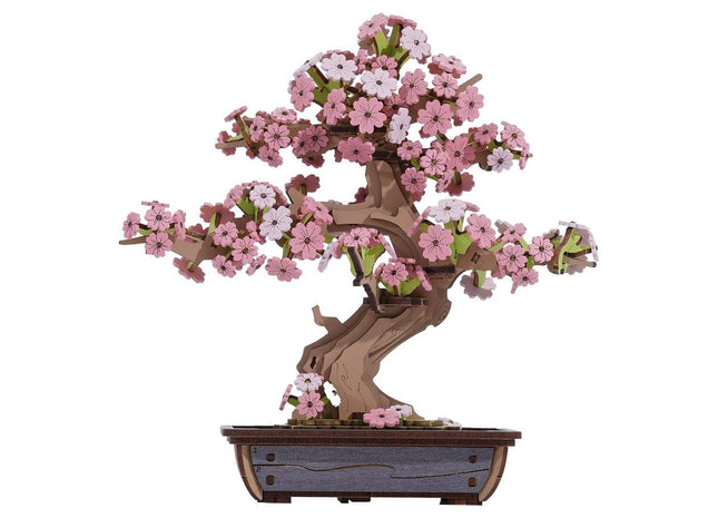 Gamers Guild AZ Robotime 3D Puzzle Creation Set: Sakura Bonsai ACD Distribution