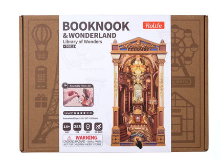 Gamers Guild AZ Robotime Book Nook & Wonderland: Library of Wonders Faire