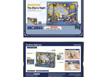 Gamers Guild AZ Robotime DIY Artistic 3D Painting: Starry Night Faire