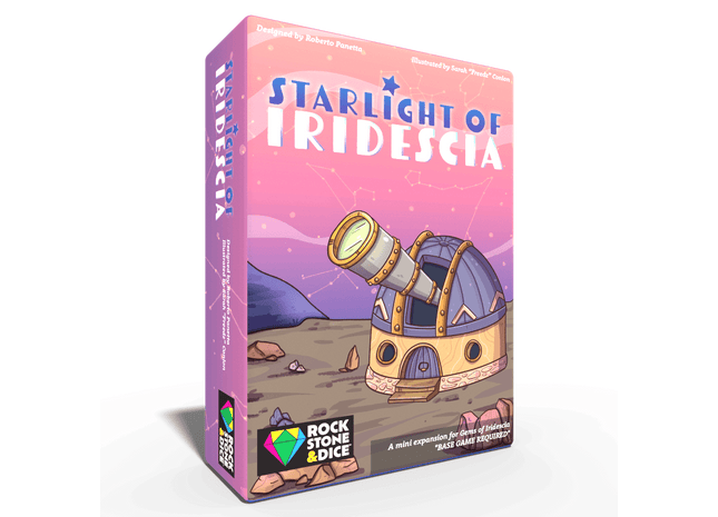 Gamers Guild AZ Rock Stone and Dice Games Starlight of Iridescia Mini Expansion (Pre-Order) Quartermaster Direct