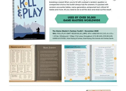 Gamers Guild AZ Roll and Play Press The Fantasy Character Kit (Pre-Order) Quartermaster Direct