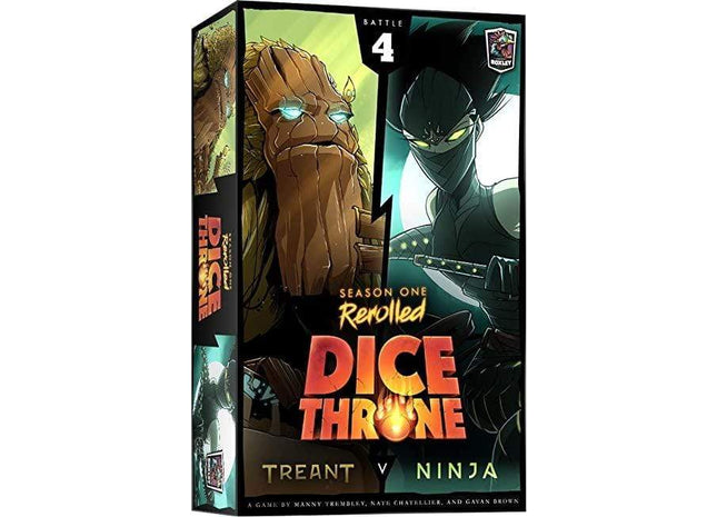 Gamers Guild AZ Roxley Dice Throne: Season One ReRolled - Treant v Ninja PHD