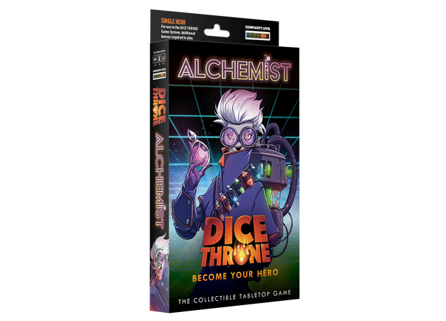 Gamers Guild AZ Roxley Game Laboratory Dice Throne: Alchemist Hero Pack (Pre-Order) Roxley Game Laboratory