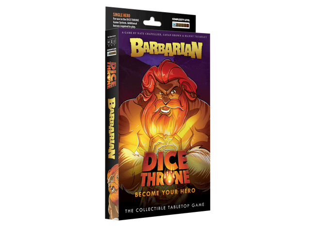 Gamers Guild AZ Roxley Game Laboratory Dice Throne: Hero Pack - Barbarian (Pre-Order) AGD