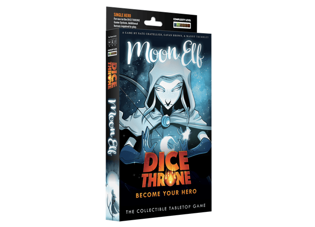 Gamers Guild AZ Roxley Game Laboratory Dice Throne: Hero Pack - Moon Elf (Pre-Order) AGD