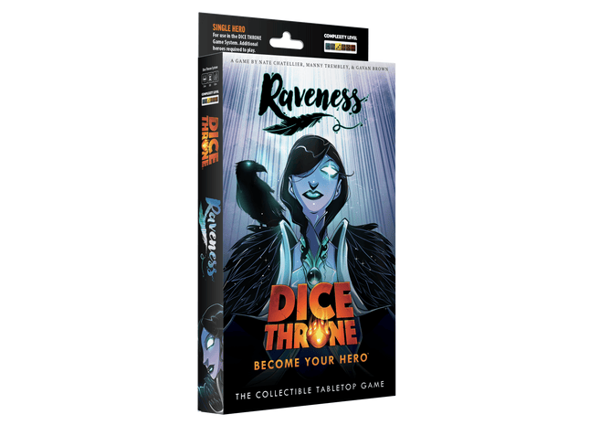 Gamers Guild AZ Roxley Game Laboratory Dice Throne: Hero Pack - Raveness (Pre-Order) AGD