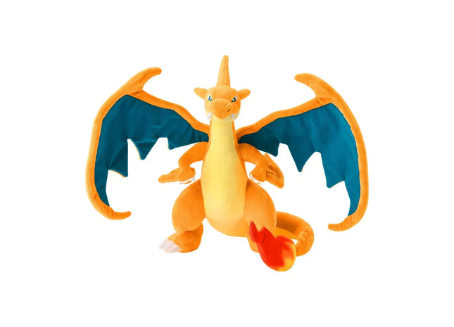 Gamers Guild AZ Sanei Sanei Pokemon: All Star Collection - Mega Charizard Y Plush, 11" JBK International