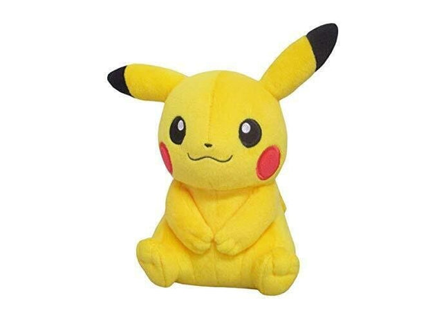 Gamers Guild AZ Sanei Sanei Pokemon: All Star Collection - Pikachu (Female) Plush, 7" JBK International