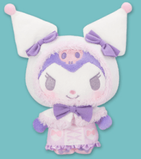 Gamers Guild AZ Sanrio Sanrio Kuromi White Cape Plush - Kuromi 7.9" JBK International