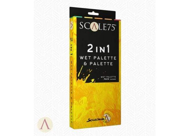 Gamers Guild AZ Scale 75 2 in 1 Wet Palette and Palette Scale 75 Scale 75